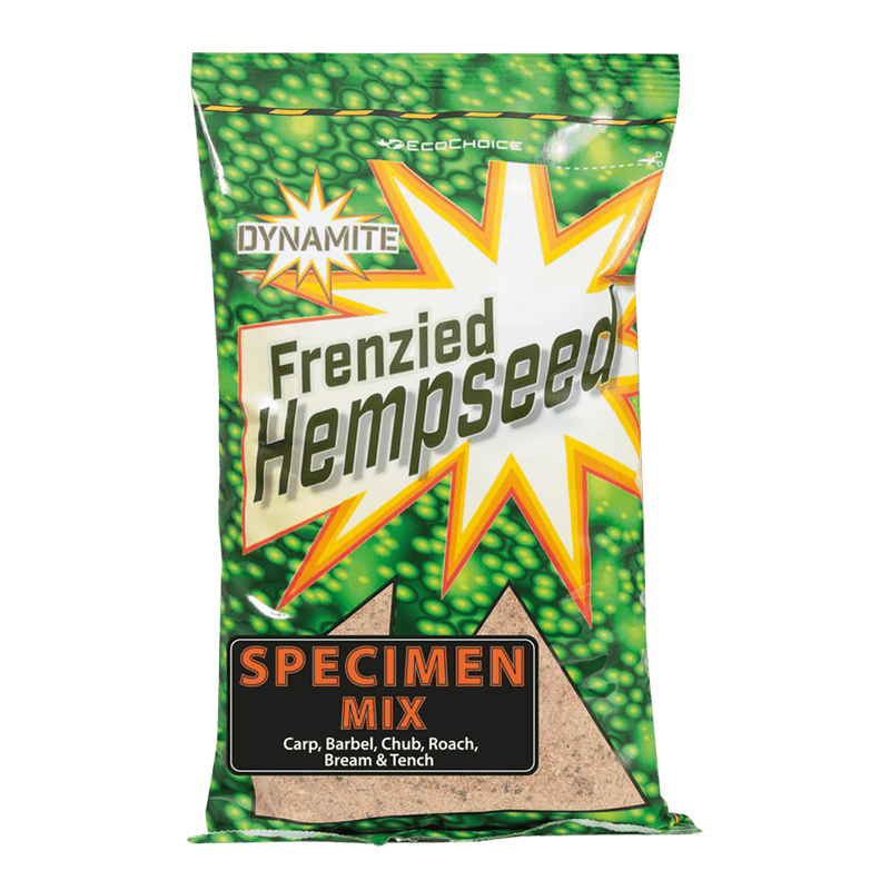 Dynamite Frenzied Hempseed Groundbaits 1kg - Specimen Mix