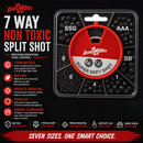 Dinsmores Non Toxic Split Shot 7 Way VIVADO