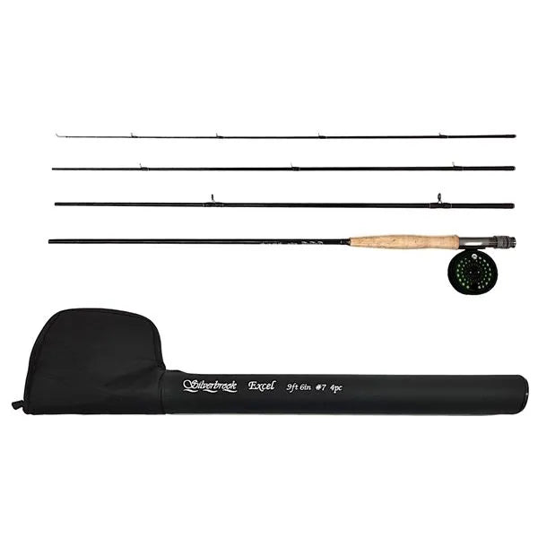 Silverbrook Excel Fly Fishing Combo 4pcs