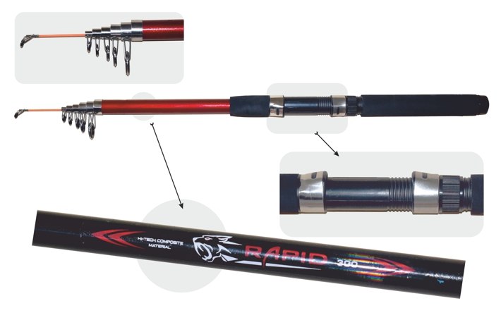 Akara Rapid Tele Spin Rods AKARA