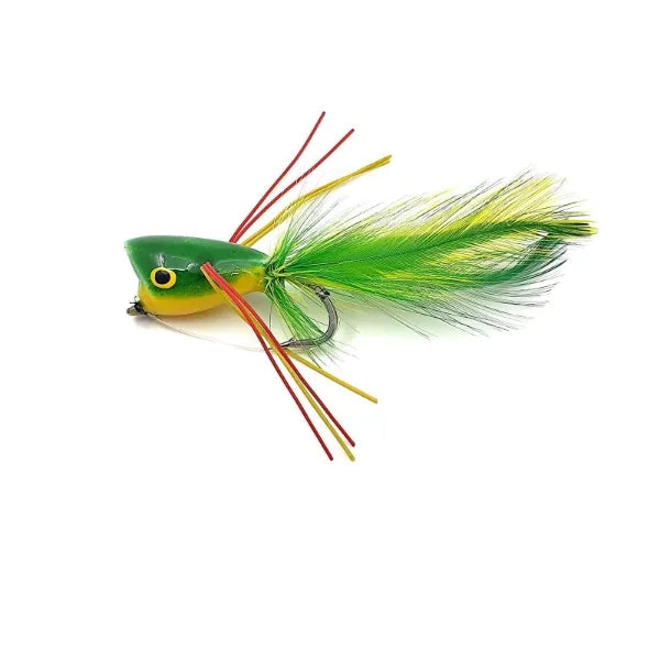 Pike Fly Popping Frog Weedless