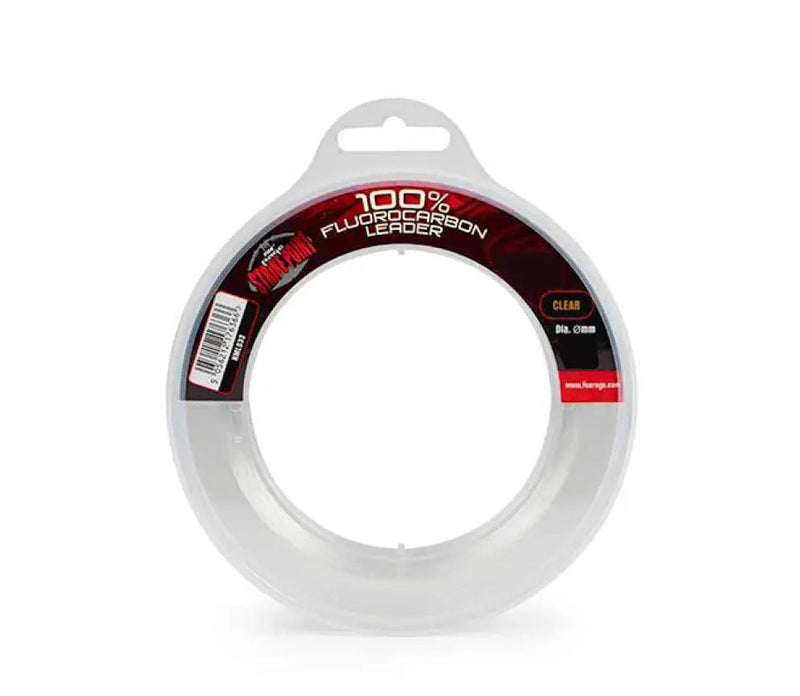 Fox Rage Strike Point 100% Fluorocarbon Leader – predator fishing leader spool