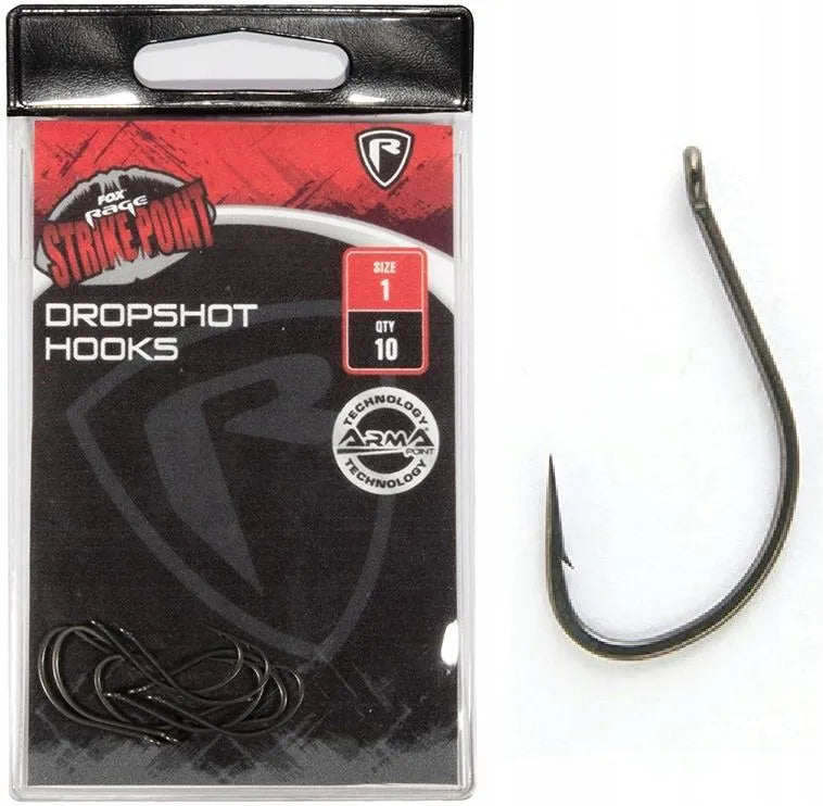 Drop shot hook for perch and zander – Fox Rage Strike Point