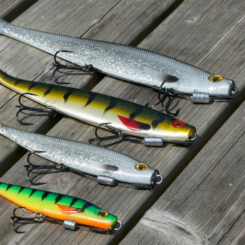 Predator lure stinger system with weighted belly hook – Fox Rage Ti Pro