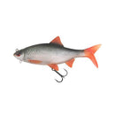 Realistic roach imitation soft lure for pike