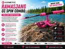 Kinetic Ramasjang CC Spin Combo rod and reel set VIVADO