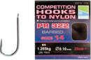 Preston hooks to nylon 20cm