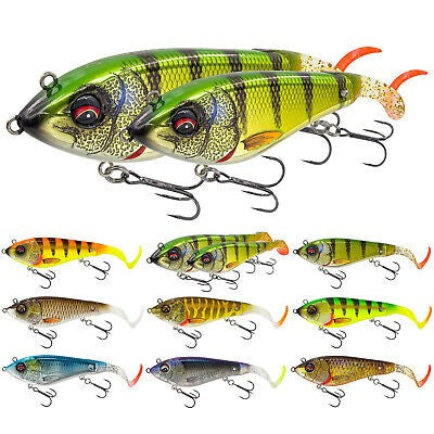 Savage Gear Deviator Tail 16.5cm SS 48g pike fishing lures in multiple colours – predator fishing bait