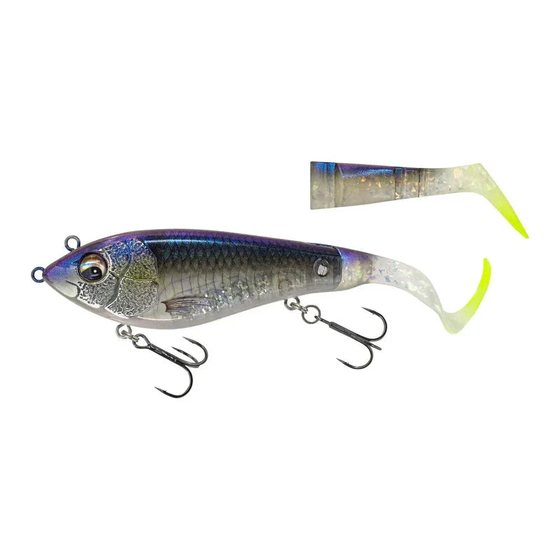 Savage Gear Deviator Tail 16.5cm SS 48g pike lure with paddle tail in clear herring colour