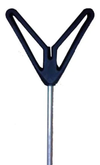 Deluxe 80cm Wire Rod Rest V Head