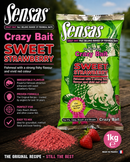 Sensas Crazy Bait Sweet Strawberry 1kg VIVADO