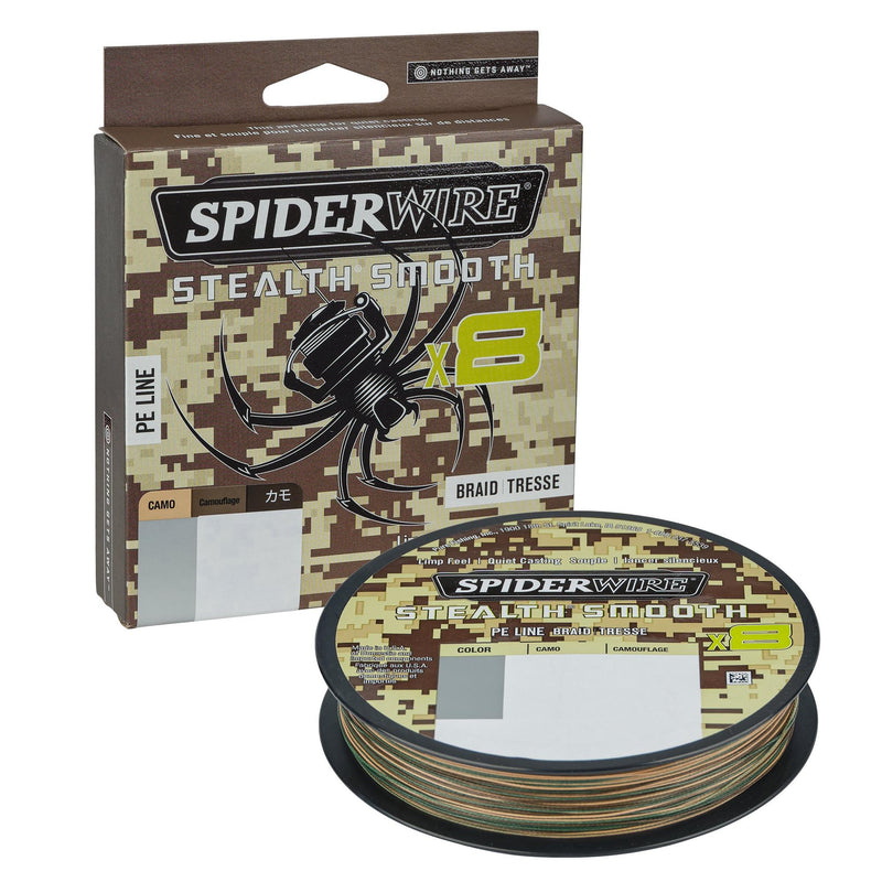 Spiderwire® Stealth Smooth 8 Braid - Camo 150m