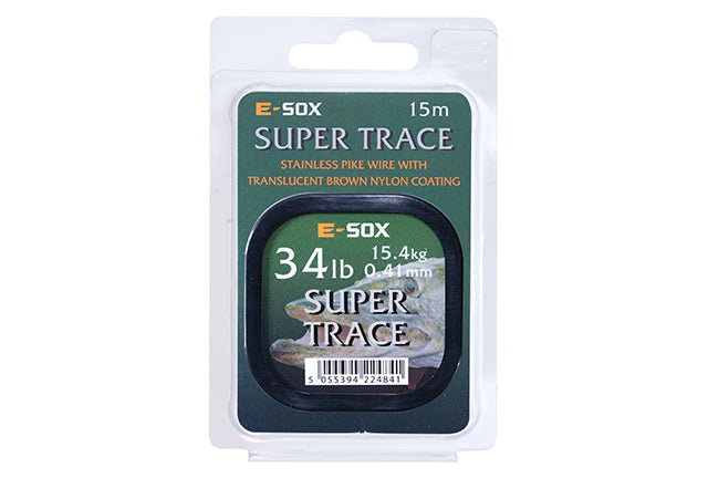 Drennan E-Sox super trace pike wire 15m DRENNAN