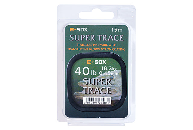 Drennan E-Sox super trace pike wire 15m DRENNAN