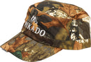 Mikado LED Camouflage Cap with built-in LED lights for night fishing and outdoor use