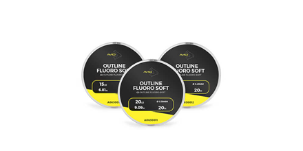 Avid Outline Fluoro-Soft Leader Material 20m | Order Online in Ireland