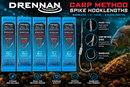 Drennan Hooklength Plate Barbless 4" - Carp Method Spike DRENNAN