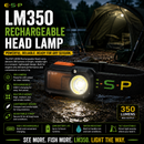 🔦 ESP LM350 Rechargeable Head Lamp DRENNAN