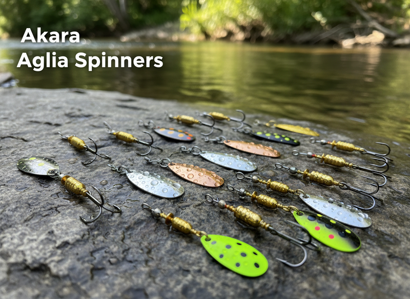 🎣 Akara Aglia Spinners