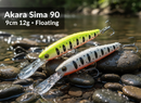 akara sima 90f floating lure VIVADO