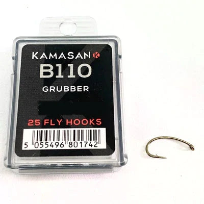 Kamasan B110 Trout Fly Tying Hooks
