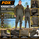 Fox Khaki HD Chest Waders FOX