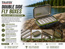 🪰 Traper Waterproof Double Side Fly Boxes TRAPER