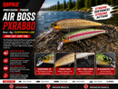 🎣 Rapala Precision Xtreme Air Boss PXRAB80 – 8cm 9g Suspending Lure RAPALA
