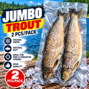 🐟 Jumbo Trout Frozen Pike Deadbait – 2 Pack LUCEBAITS