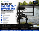 🎣 Preston Innovations Offbox 36 Uni Side Tray Support Arm PRESTON INNOVATIONS