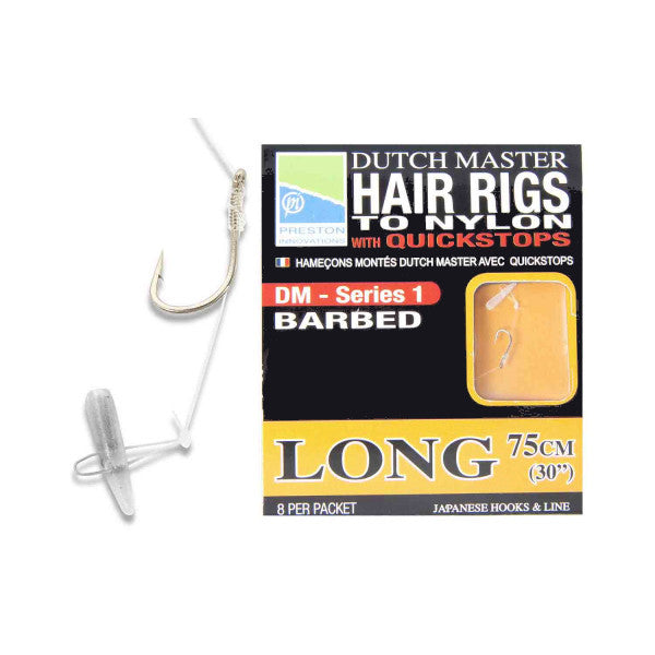Preston Innovations Dutch Master Hair Rig Long 75cm (8pcs) PRESTON INNOVATIONS