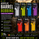 🎣 ESP Acrylic Barrel Bobbins DRENNAN