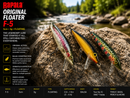 🎣 Rapala Original Floater F-5 Lures 5cm 3g – The Legendary Floating Minnow RAPALA