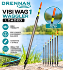 🎣 Drennan Visi Wag 1 Loaded Waggler – Hi-Viz Float DRENNAN