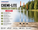 Premier Chemi-Lite Waggler Floats Loaded PREMIER