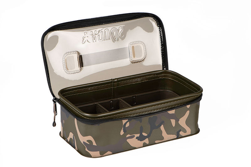 Fox Aquos Camo Rig Box and Tackle Bag FOX