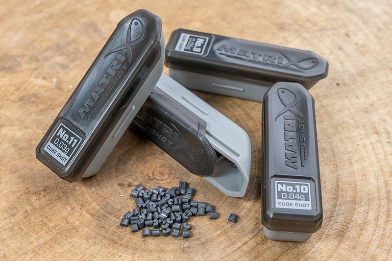 📦 Matrix Cube Shot Dispenser – Precision Split Shot for Coarse Angling FOX