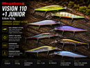 🎣 Megabass Vision 110 +1 Junior - 9.8cm 10.5g MEGABASS
