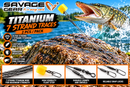 🎣 Savage Gear Titanium 7 Strand Traces 2pcs/pack SAVAGE GEAR
