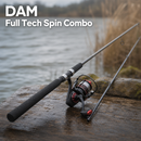 dam full tech spin combo rod reel VIVADO