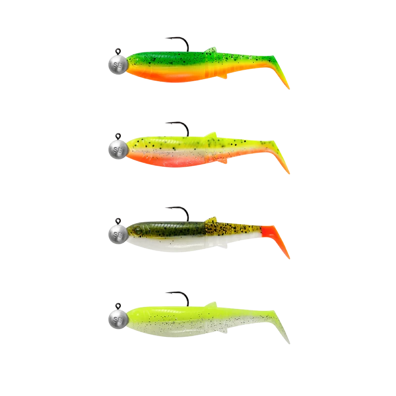 Savage Gear Cannibal Shad Set 12.5cm Darkwater Mix SAVAGE GEAR