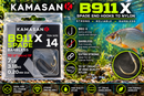 Kamasan B911 X Strong Barbless Hooks to Nylon 30cm KAMASAN