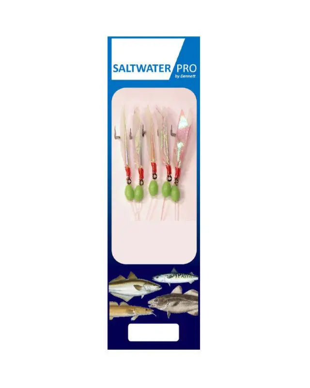 Dennett Saltwater Pro Lumi Fish Skin 5 Hook Rigs