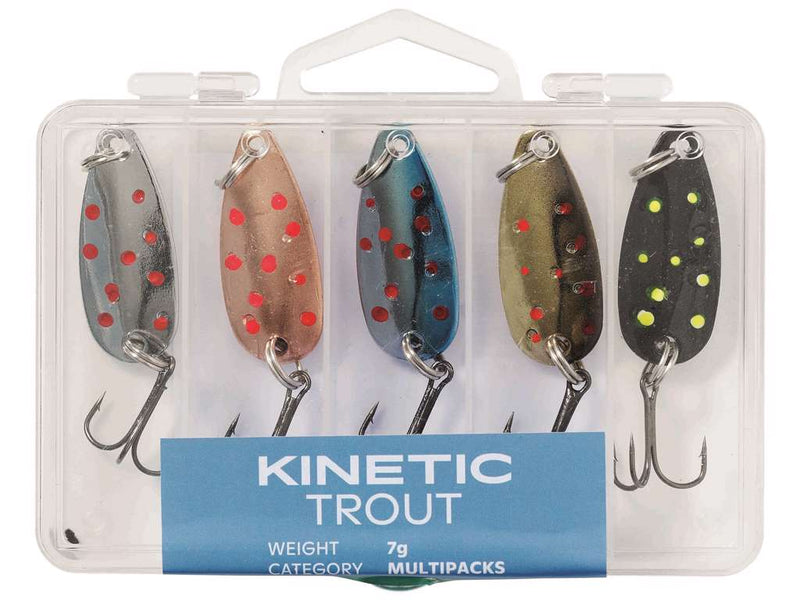 Kinetic Trout Spoon Set 5pcs KINETIC