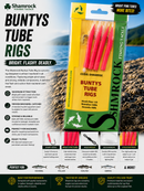 🎣 Shamrock Bunty Tube Rigs SHAMROCK