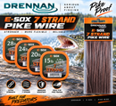 🧵 Drennan E-Sox 7 Strand Pike Wire DRENNAN