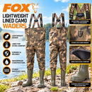 🧥 Fox Lightweight Lined Camo Waders FOX