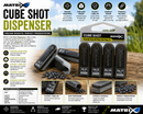 📦 Matrix Cube Shot Dispenser – Precision Split Shot for Coarse Angling FOX
