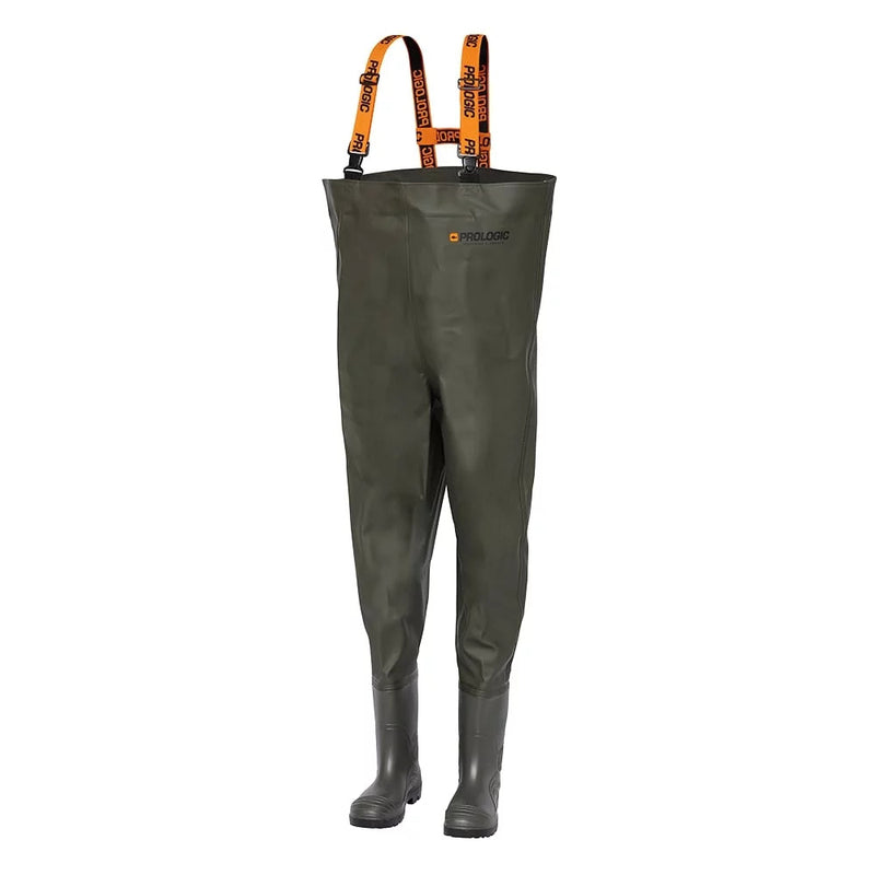 Prologic Avenger PVC Chest Waders Cleated Green