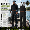 🧥 ☂️ Grundéns Buoy X 2.0 GORE-TEX® Bibs Black Grundens Buoy X 2.0 GORE-TEX® Bibs Black GRUNDENS